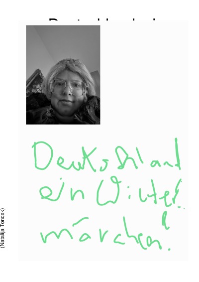 'Cover von Deutschland, ein Wintermärchen?'-Cover
