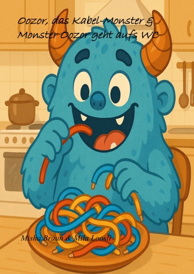 'Cover von Oozor, das Kabel-Monster & Monster Oozor geht aufs WC'-Cover