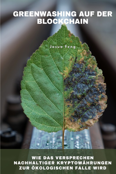 'Cover von Greenwashing auf der Blockchain'-Cover