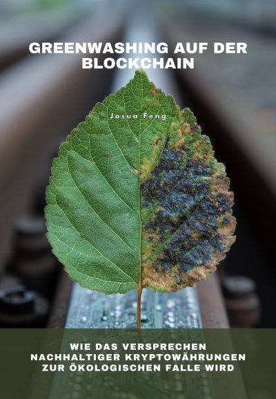 'Cover von Greenwashing auf der Blockchain'-Cover