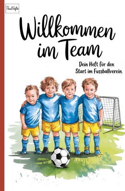 'Cover von Willkommen im Team – Dein Heft für den Start im Fußballverein'-Cover
