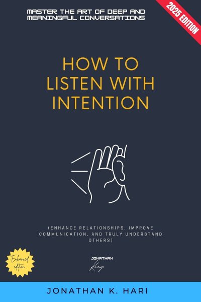 'Cover von How to Listen with Intention:'-Cover