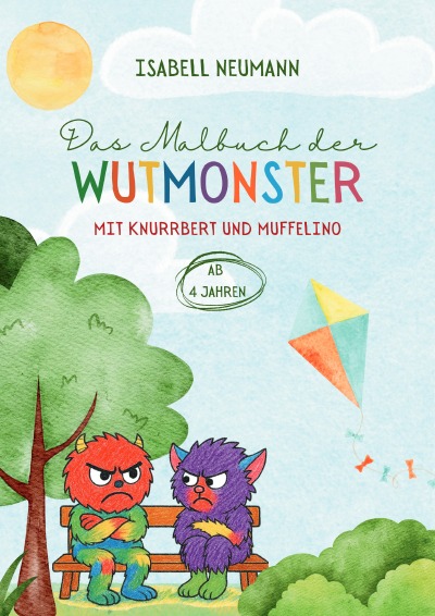 'Cover von Das Malbuch der Wutmonster (ab 4 Jahren)'-Cover