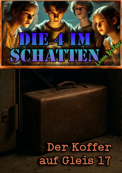 'Cover von Die 4 im Schatten: Der Koffer auf Gleis 17'-Cover