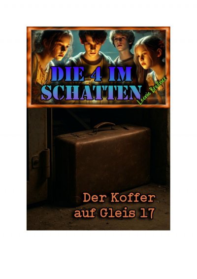 'Cover von Die 4 im Schatten: Der Koffer auf Gleis 17'-Cover