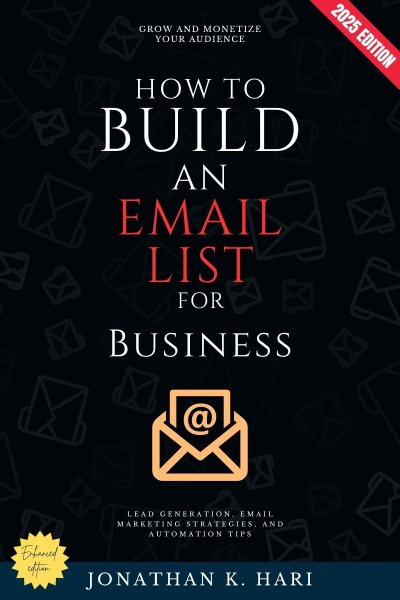 'Cover von How to Build an Email List for Business:'-Cover