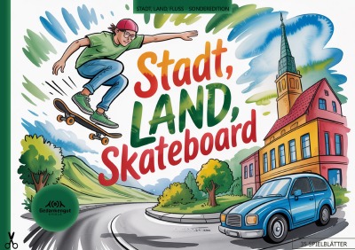 'Cover von Stadt, Land, Skateboard'-Cover