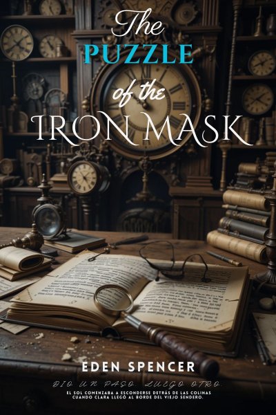 'Cover von The Puzzle of the Iron Mask'-Cover