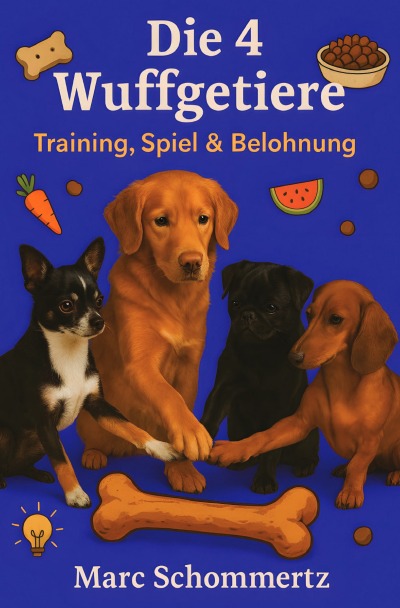 'Cover von Die 4 Wuffgetiere – Training, Spiel & Belohnung'-Cover