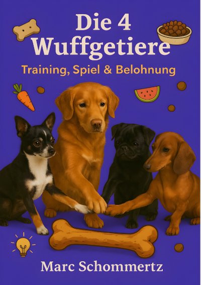 'Cover von Die 4 Wuffgetiere – Training, Spiel & Belohnung'-Cover