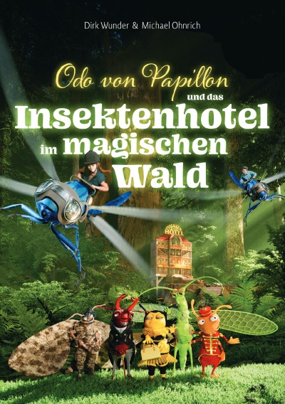 'Cover von Odo von Papillon und das Insektenhotel im magischen Wald'-Cover