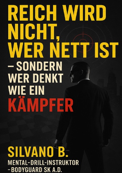 'Cover von „Reich wird nicht, wer nett ist – sondern wer denkt wie ein Kämpfer“'-Cover