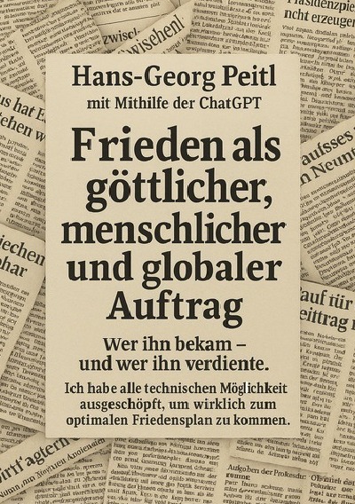 'Cover von Frieden als göttlicher, menschlicher und  globaler Auftrag'-Cover