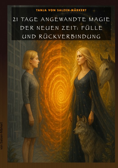 'Cover von 21 Tage angewandte Magie der neuen Zeit'-Cover