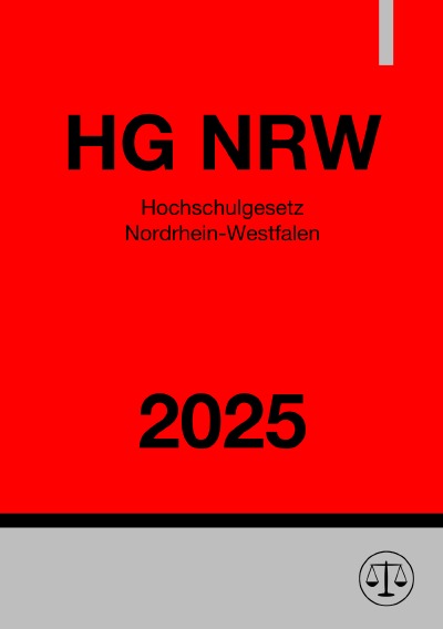 'Cover von Hochschulgesetz Nordrhein-Westfalen – HG NRW 2025'-Cover