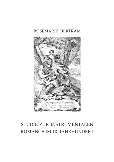 'Cover von Studie zur instrumentalen Romance im 18. Jahrhundert'-Cover