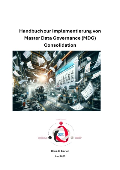 'Cover von Handbuch zur Implementierung von SAP Master Data Governance (MDG) Consolidation'-Cover