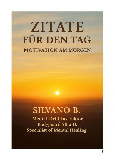 'Cover von Zitate für den Tag -Motivation am Morgen'-Cover
