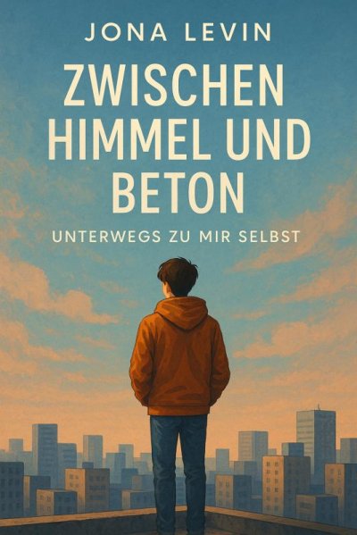 'Cover von „Zwischen Himmel und Beton“ Unterwegs zu mir selbst – ein moderner Coming-of-Age-Roman'-Cover