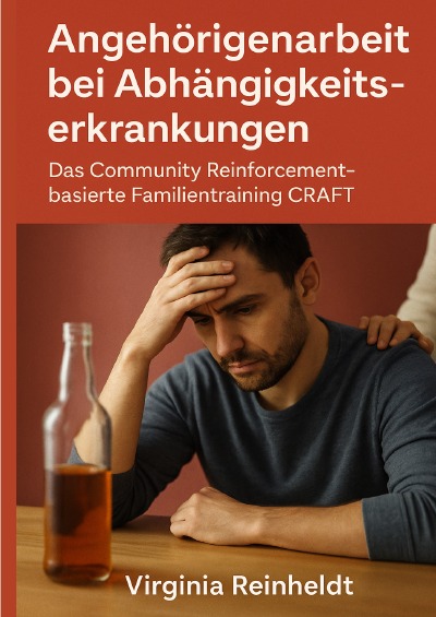 'Cover von Angehörigenarbeit bei Abhängigkeitserkrankungen'-Cover
