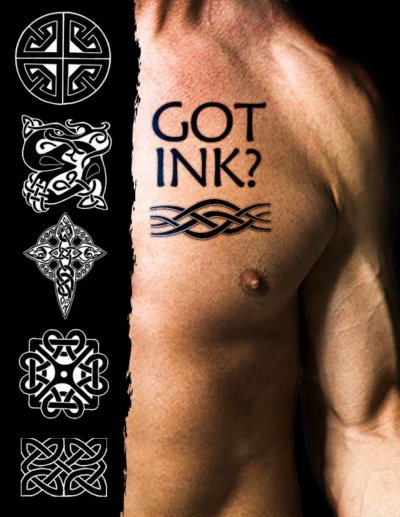 'Cover von Got Ink? Got Ink Tattoo – Ein eBook mit hunderten von tollen Tattoo Vorlagen. Und Leitfaden für Tattoo Einsteiger. Geschrieben von einem Profi.!'-Cover