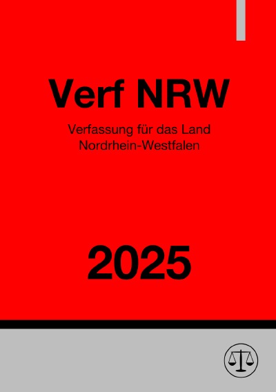 'Cover von Verfassung für das Land Nordrhein-Westfalen – Verf NRW 2025'-Cover