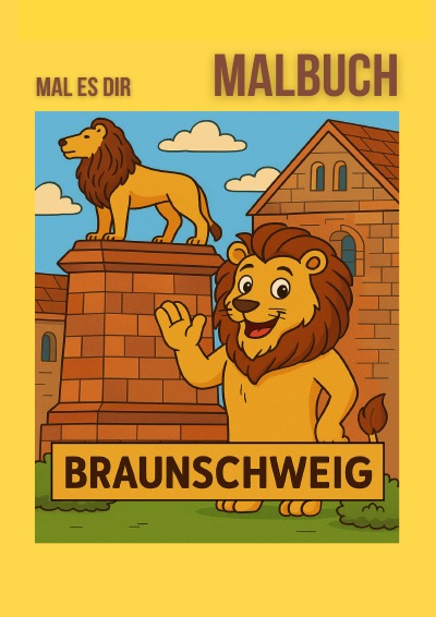 'Cover von Braunschweig Malbuch'-Cover