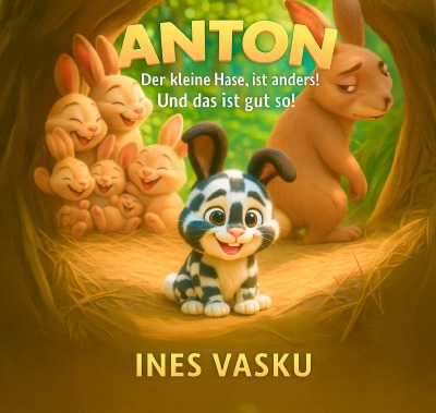 'Cover von Anton der kleine Hase, ist anders!'-Cover