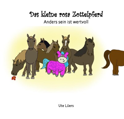 'Cover von Das kleine rosa Zottelpferd'-Cover