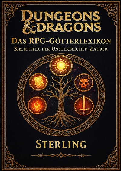 'Cover von Dungeons & Dragons I Das RPG Götterlexikon I Bibliothek der Unsterblichen Zauber'-Cover