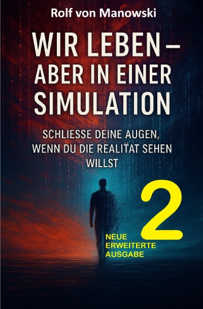 'Cover von Wir leben – aber in einer Simulation II'-Cover