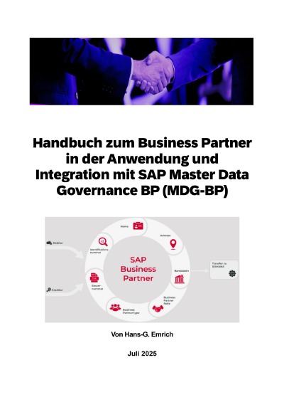 'Cover von Handbuch zum Business Partner in der Anwendung und Integration mit SAP Master Data Governance BP (MDG-BP)'-Cover