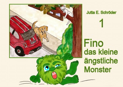 'Cover von Fino, das kleine ängstliche Monster'-Cover