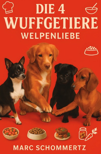 'Cover von Die 4 Wuffgetiere – Welpenliebe'-Cover