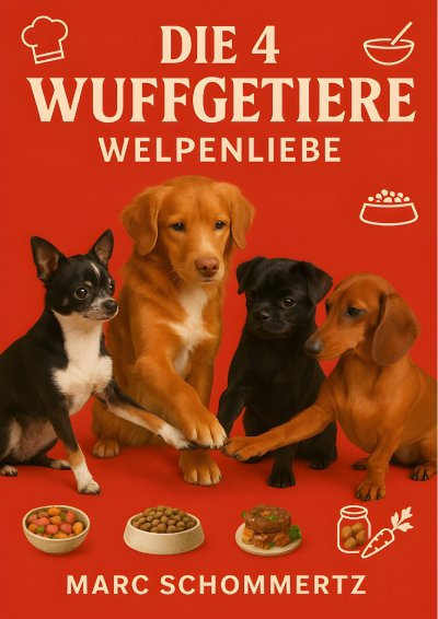'Cover von Die 4 Wuffgetiere – Welpenliebe'-Cover