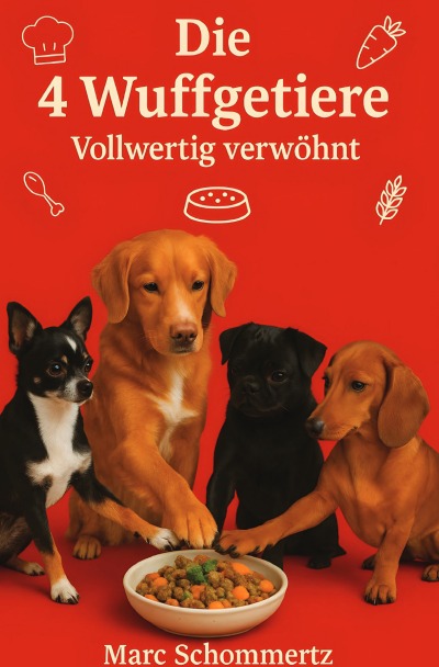 'Cover von Die 4 Wuffgetiere – Vollwertig verwöhnt'-Cover