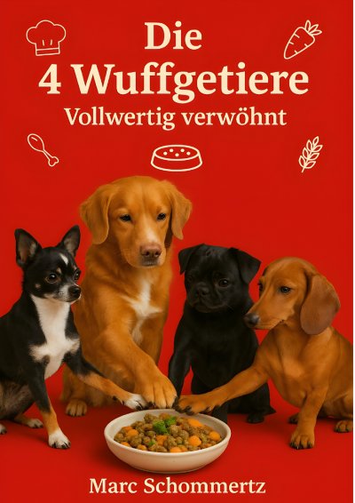 'Cover von Die 4 Wuffgetiere – Vollwertig verwöhnt'-Cover