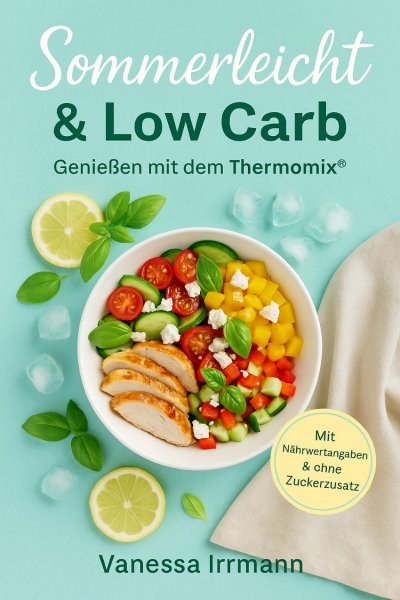 'Cover von Sommerleicht & Low Carb – Genießen mit dem Thermomix®'-Cover