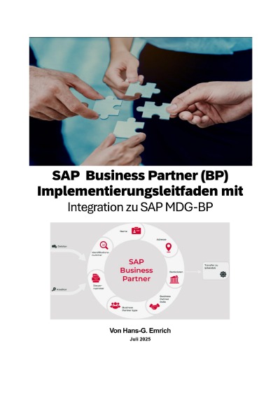 'Cover von SAP  Business Partner (BP) Implementierungsleitfaden mit Integration zu SAP MDG-BP'-Cover