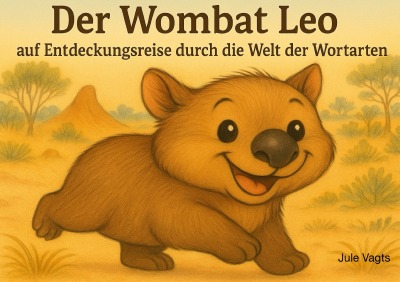 'Cover von Der Wombat Leo auf Entdeckungsreise durch die Welt der Wortarten'-Cover