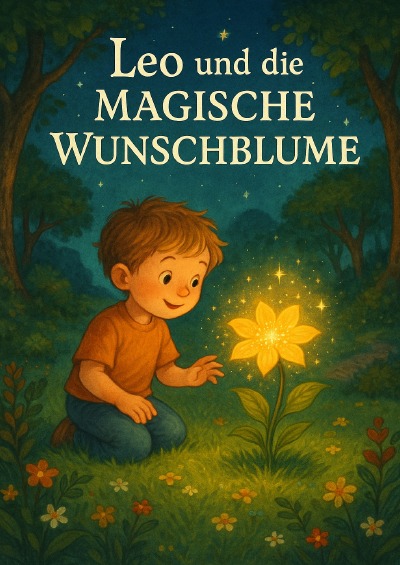 'Cover von Leo und die magische Wunschblume'-Cover