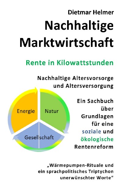 'Cover von Nachhaltige Marktwirtschaft Rente in Kilowattstunden Altersvorsorge und Altersversorgung'-Cover