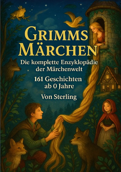 'Cover von Grimms Märchen – Die komplette Enzyklopädie der Märchenwelt I 161 Geschichten ab 0 Jahre'-Cover