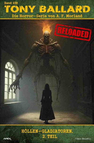 'Cover von Tony Ballard – Reloaded, Band 238: Höllen-Gladiatoren, 2. Teil'-Cover