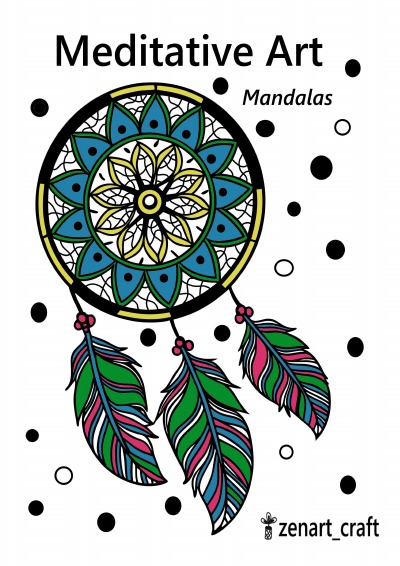 'Cover von Meditative Art – Mandalas'-Cover