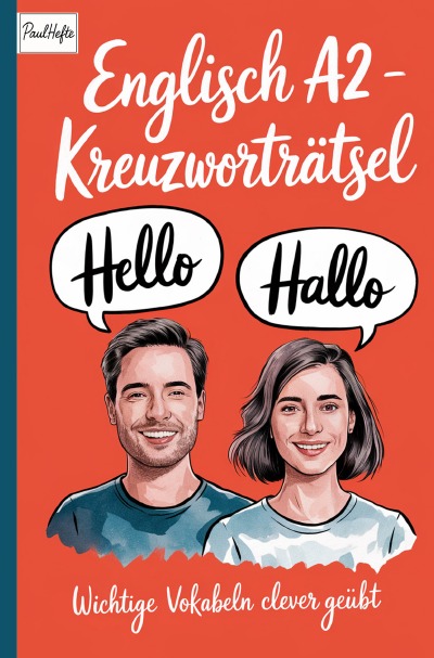 'Cover von Englisch üben mit Kreuzworträtseln – A2-Wortschatz'-Cover
