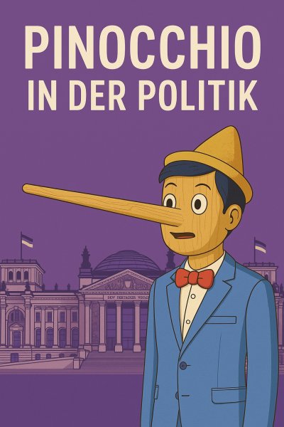 'Cover von Pinocchio in der Politik'-Cover