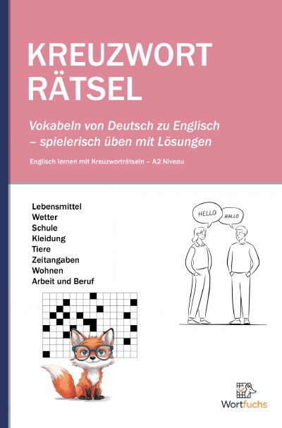 'Cover von Kreuzworträtsel Deutsch – Englisch A2'-Cover