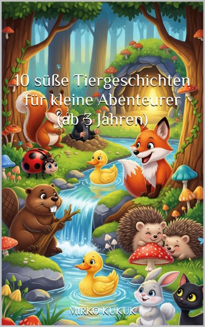 'Cover von 10 süße Tiergeschichten für kleine Abenteurer (ab 3 Jahren)'-Cover