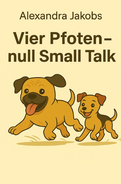 'Cover von vier Pfoten – null Small Talk'-Cover